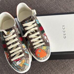 Gucci Disney Sneakers Donald Duck